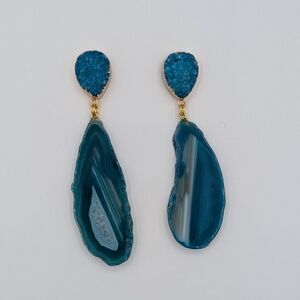 Geode Druzy Earrings